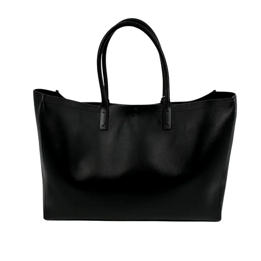 Valentino Garavani VLOGO Locker grosser Leder Shopper / neuwertig Valentino