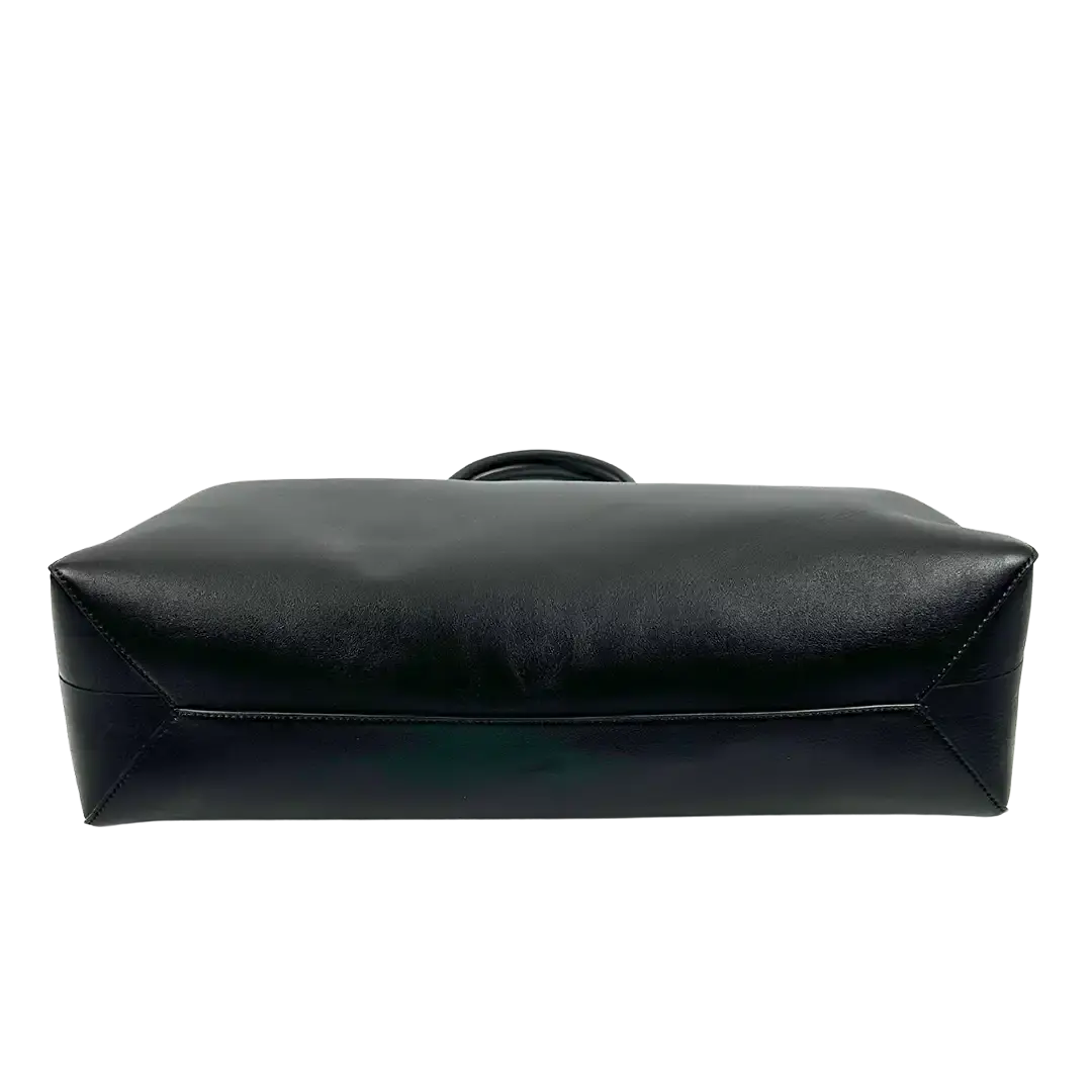 Valentino Garavani VLOGO Locker grosser Leder Shopper / neuwertig Valentino