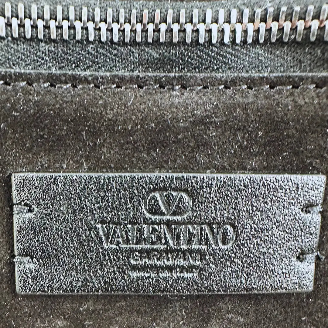 Valentino Garavani VLOGO Locker grosser Leder Shopper / neuwertig Valentino