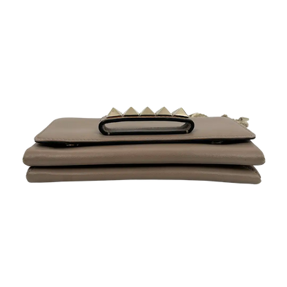 Valentino Garavani Nappa Va Va Voom Clutch / Schultertasche Poudre / gut Valentino