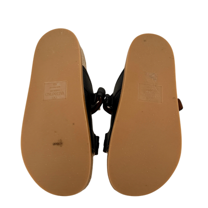 Valentino Garavani Rockstud Slides Größe 40 Schwarz Fullset / neuwertig Valentino