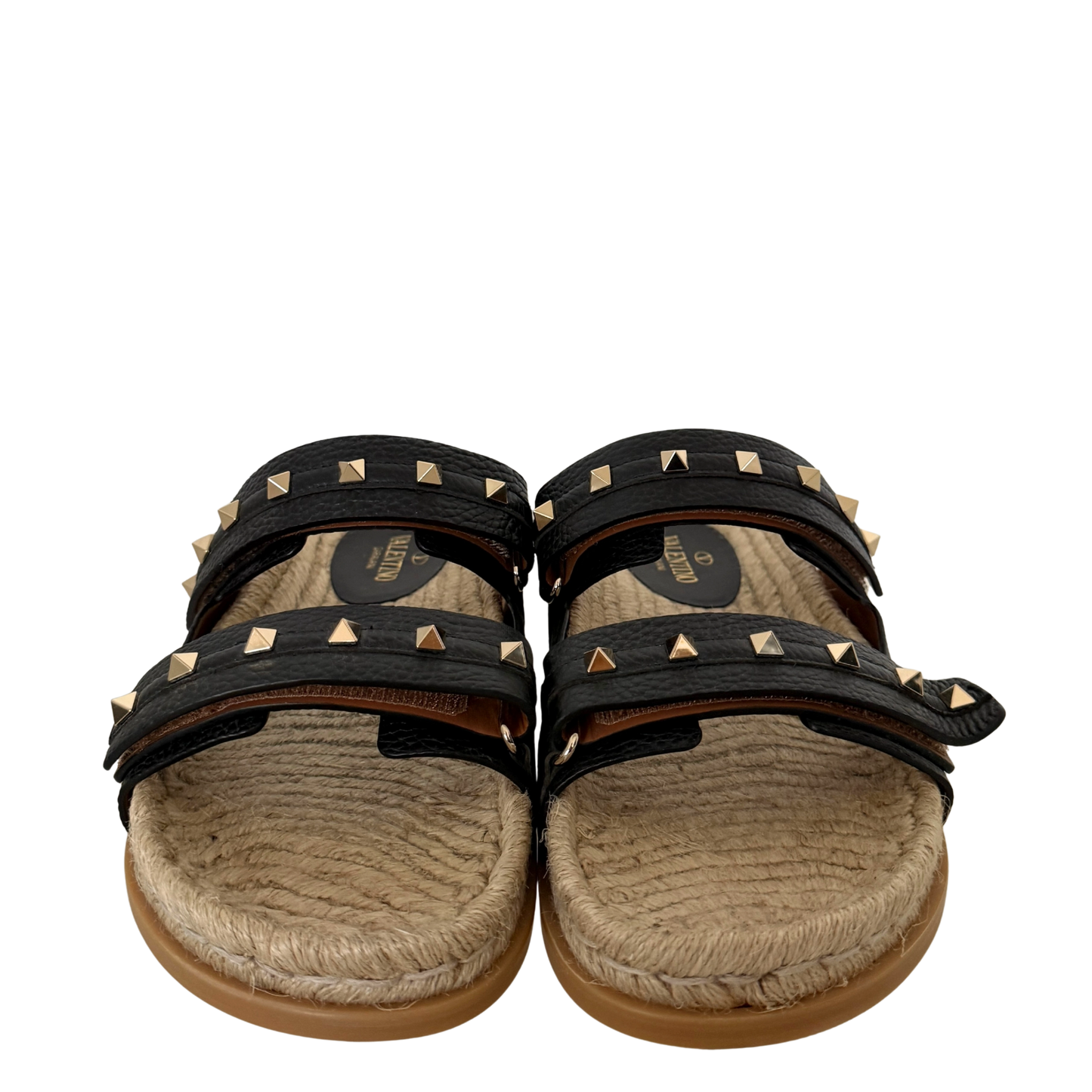 Valentino Garavani Rockstud Slides Größe 40 Schwarz Fullset / neuwertig Valentino