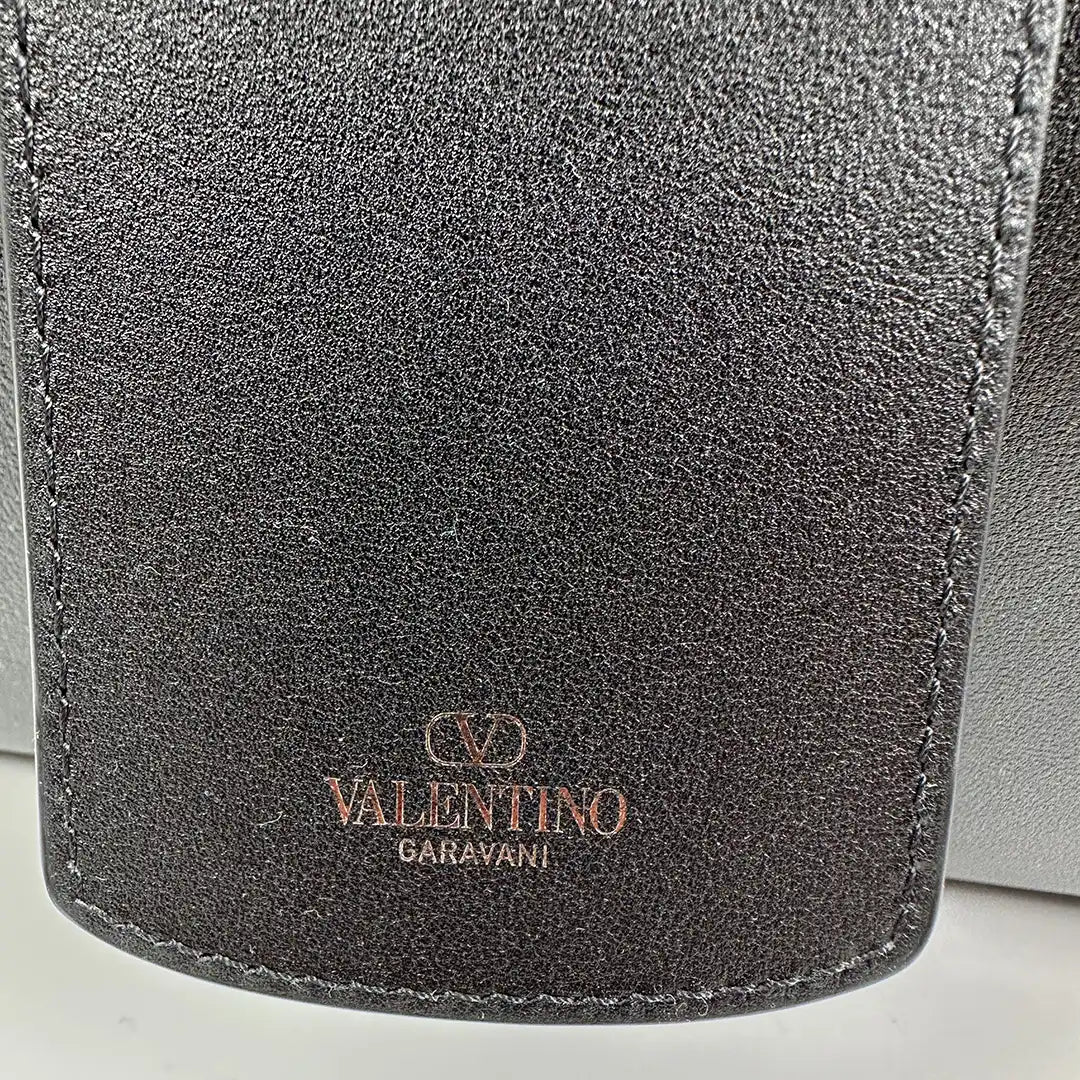 Valentino Garavani VLOGO Locker grosser Leder Shopper / neuwertig