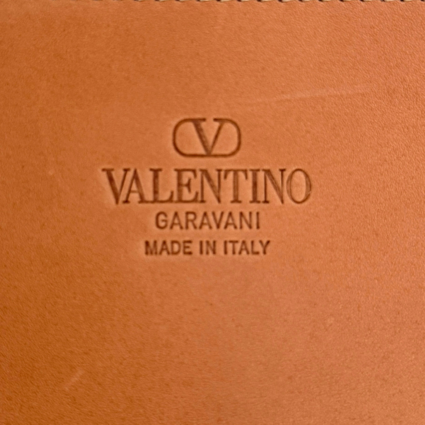 Valentino Garavani VLogo Signature Tote Bag Beige / sehr gut Valentino