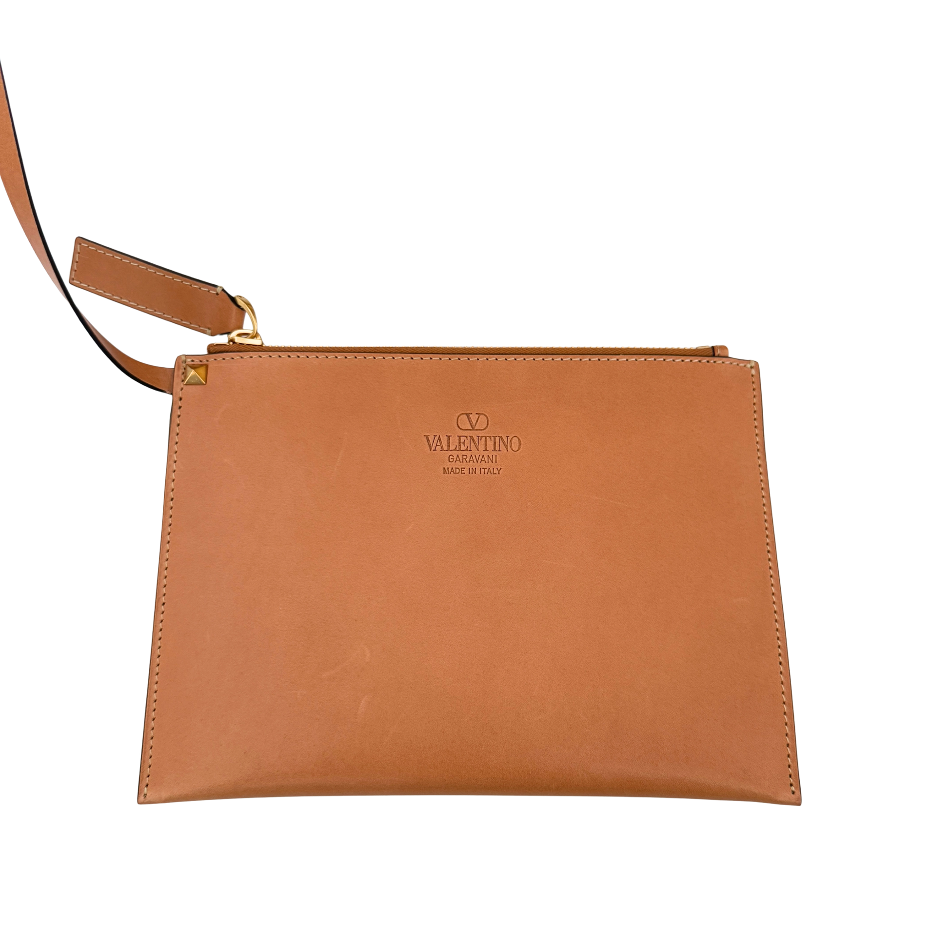 Valentino Garavani VLogo Signature Tote Bag Beige / sehr gut Valentino