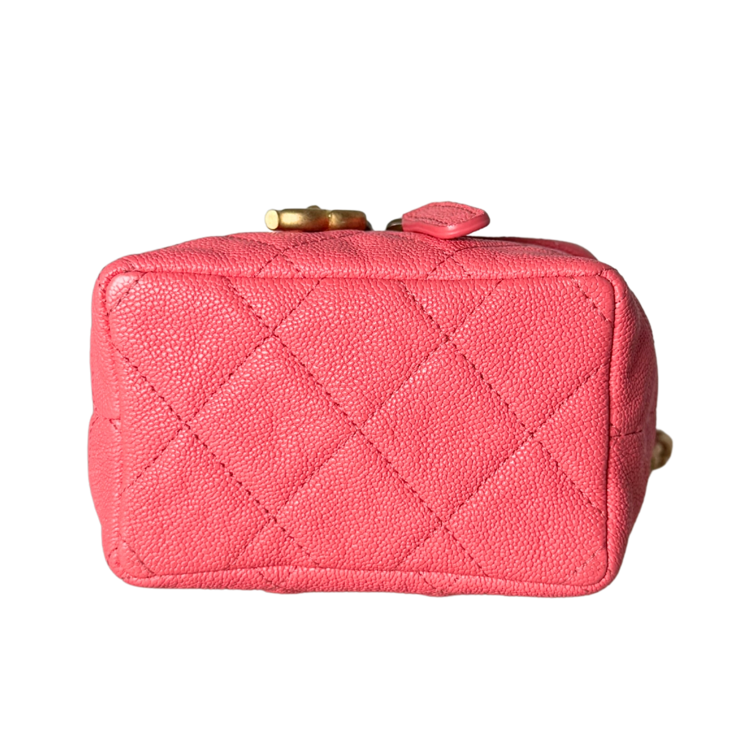 Chanel Mini Top Handle Vanity Tasche Pink / sehr gut Chanel