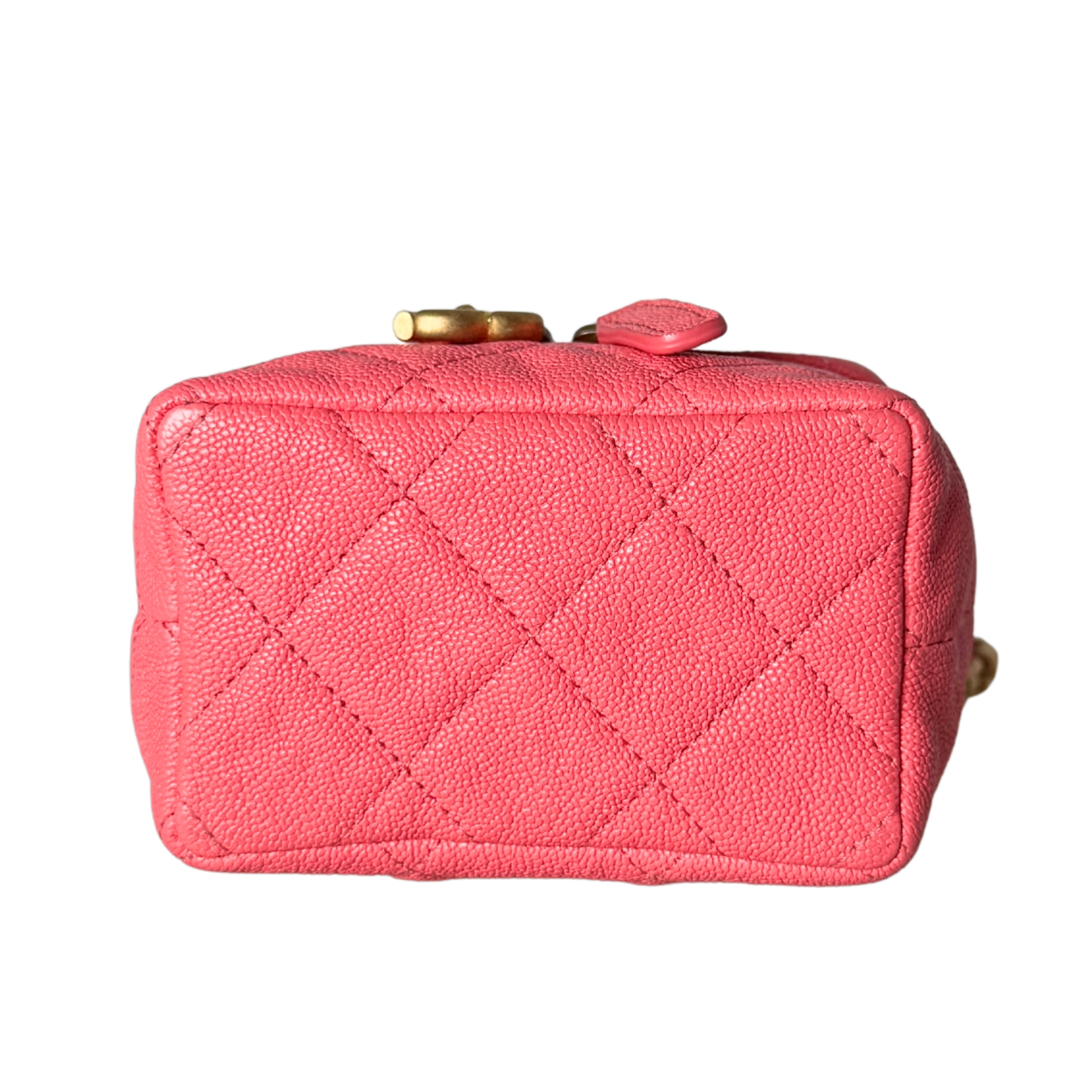 Chanel Mini Top Handle Vanity Tasche Pink / sehr gut Chanel