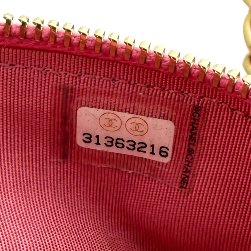 Chanel Mini Top Handle Vanity Tasche Pink / sehr gut Chanel