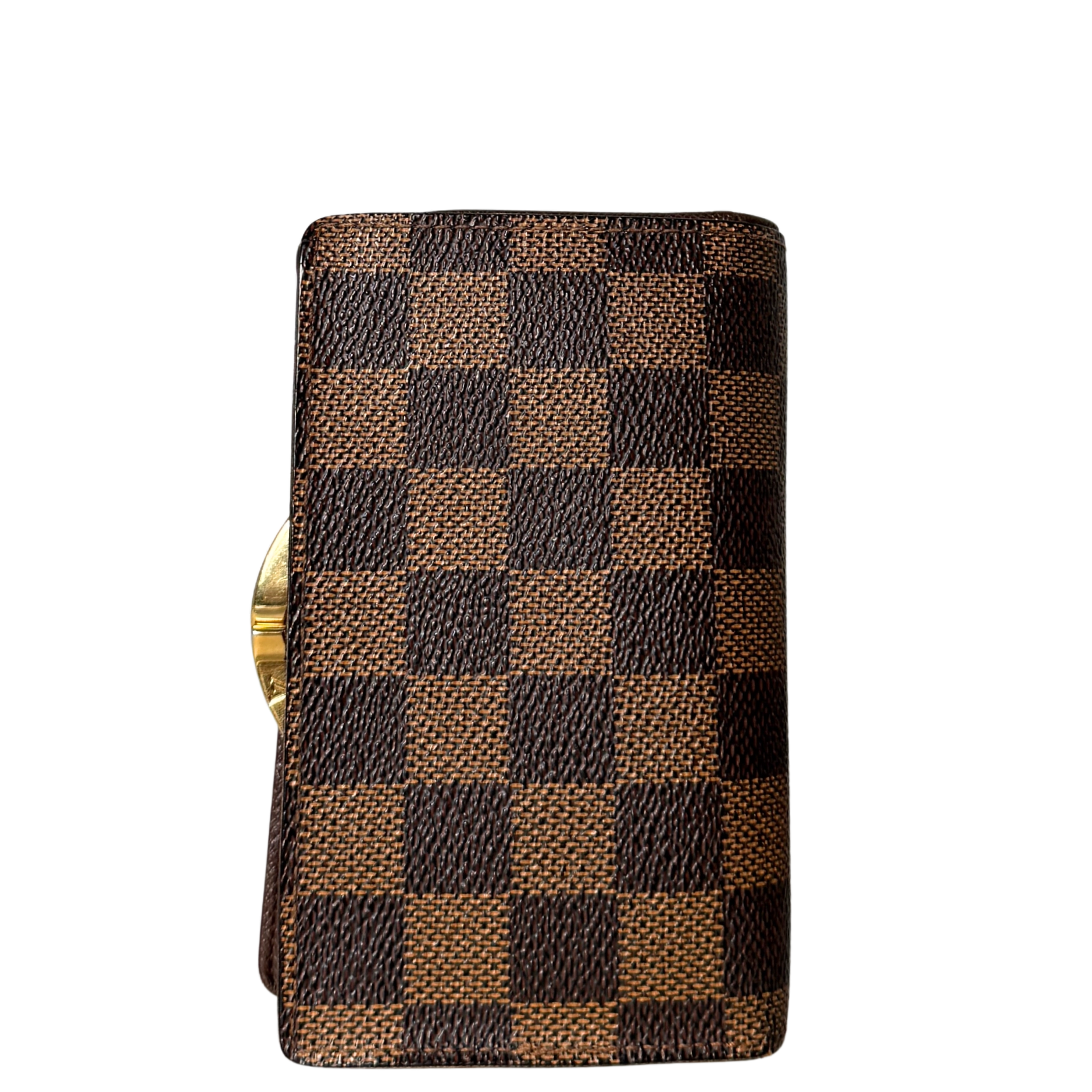 Louis Vuitton Viennois Geldbörse Damier Ebene Braun / gut Louis Vuitton