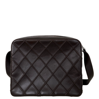 Chanel Vintage Schultertasche Dunkelbraun / sehr gut