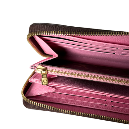 Louis Vuitton Zippy Vivienne Holiday Monogram Canvas Braun / sehr gut