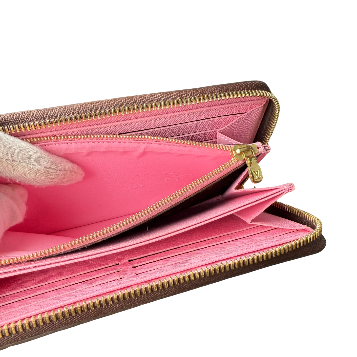 Louis Vuitton Zippy Vivienne Holiday Monogram Canvas Braun / sehr gut