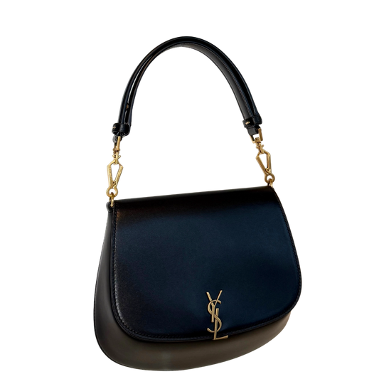 Saint Laurent Mini Voltaire Top Handle Tasche Schwarz / neuwertig Saint Laurent