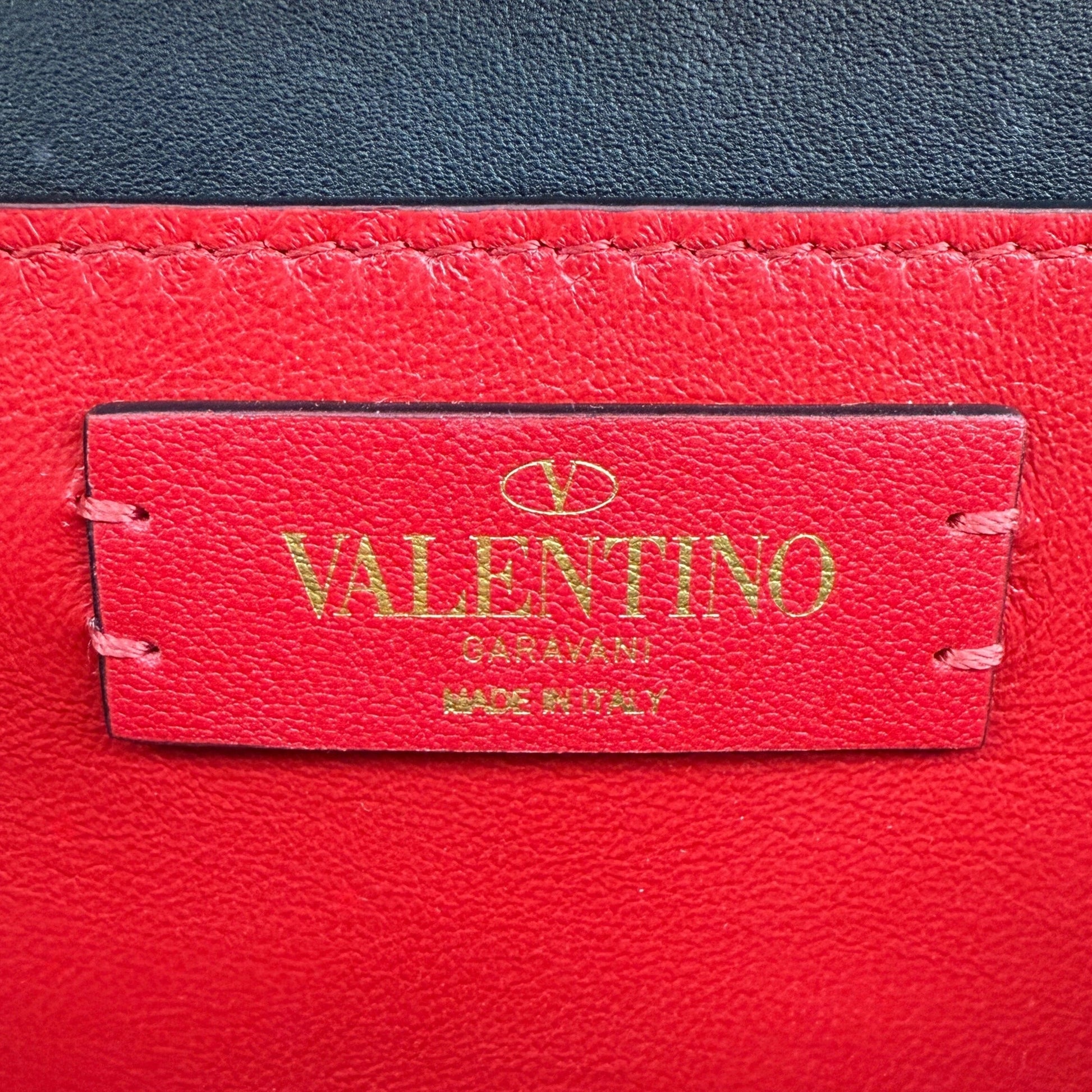Valentino Garavani Vsling Schultertasche Small Schwarz / neuwertig Valentino