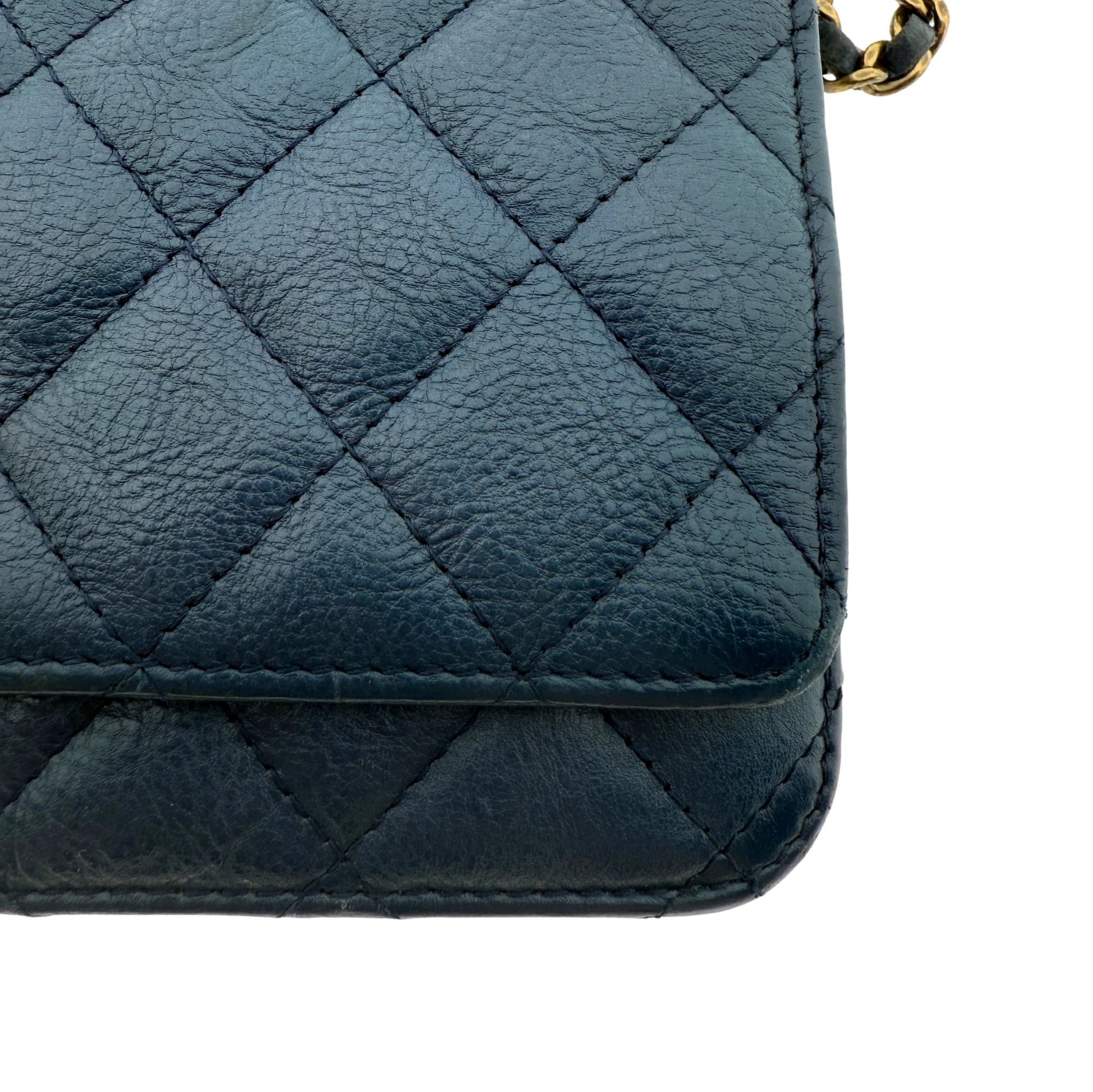 Chanel Wallet on Chain 2.55 Reissue Marineblau / gut Chanel