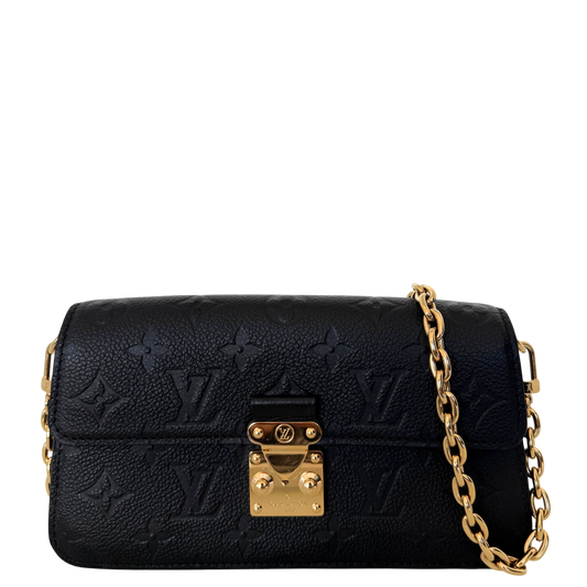 Louis Vuitton Wallet On Chain Métis Schwarz Fullset / sehr gut Louis Vuitton