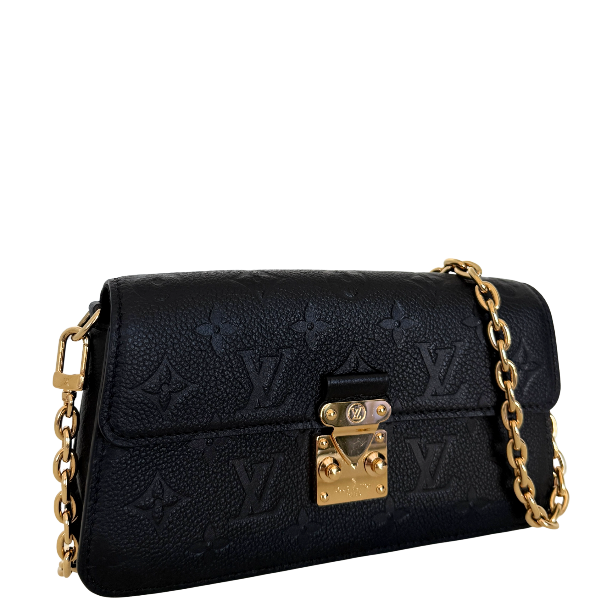 Louis Vuitton Wallet On Chain Métis Schwarz Fullset / sehr gut Louis Vuitton