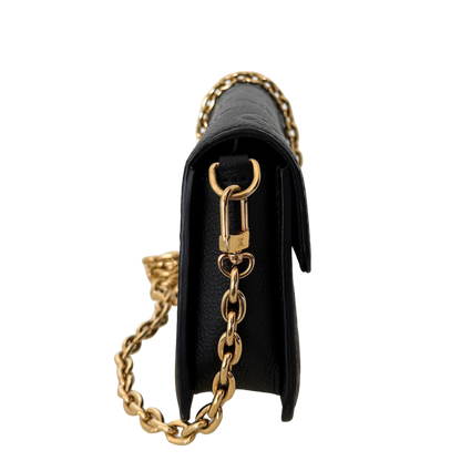 Louis Vuitton Wallet On Chain Métis Schwarz Fullset / sehr gut Louis Vuitton