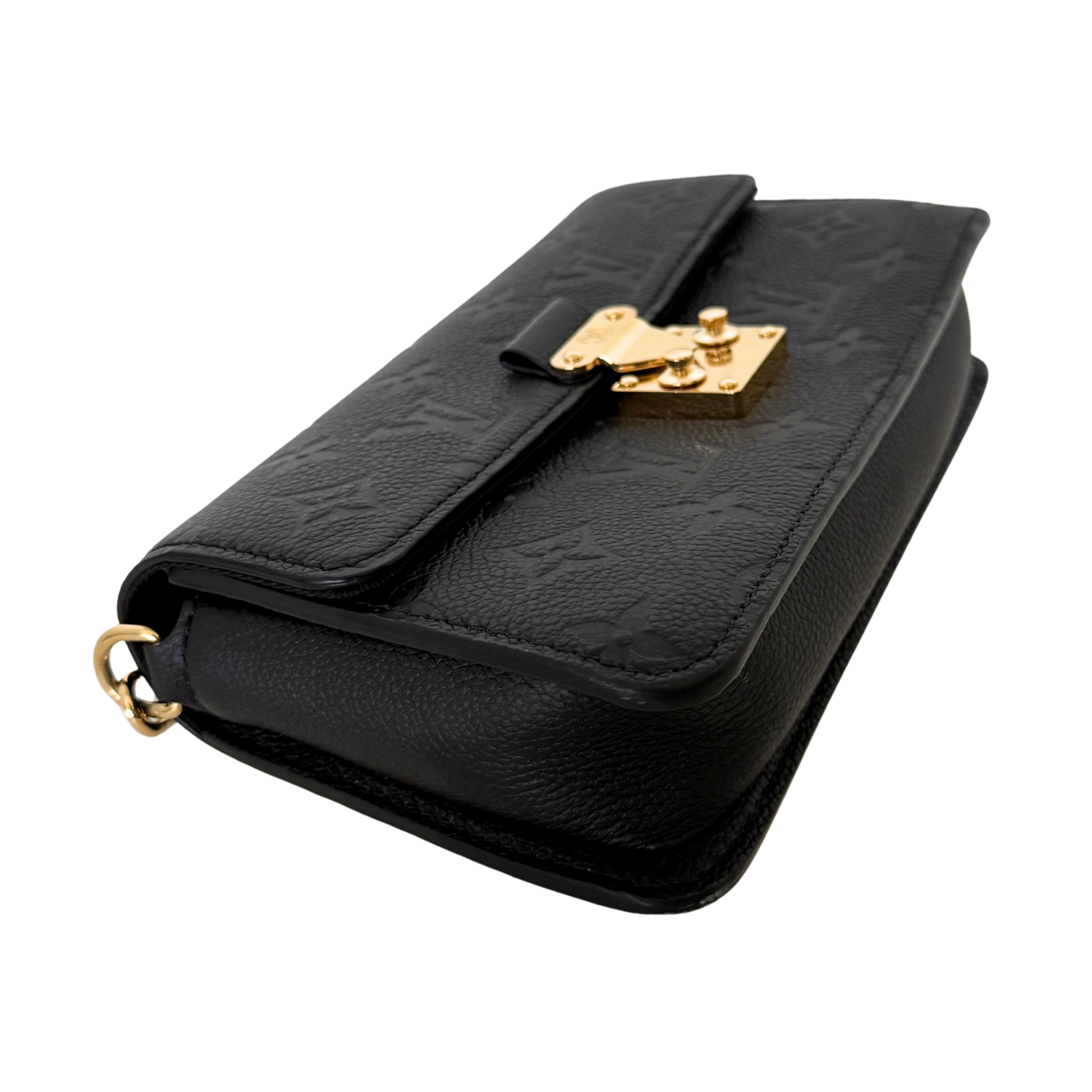 Louis Vuitton Wallet On Chain Métis Schwarz Fullset / sehr gut Louis Vuitton