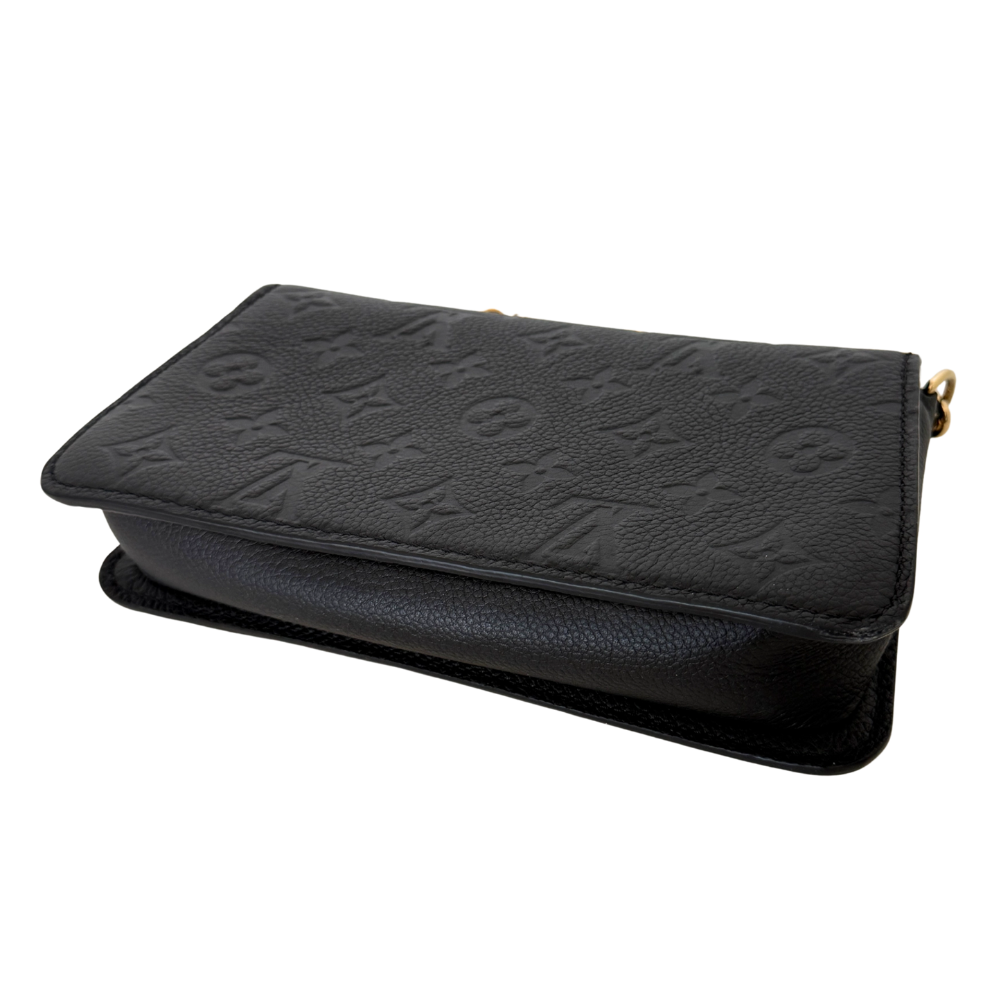 Louis Vuitton Wallet On Chain Métis Schwarz Fullset / sehr gut Louis Vuitton