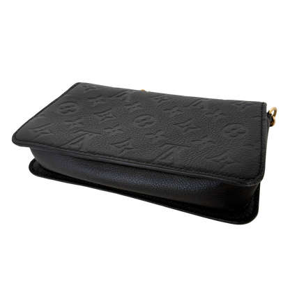 Louis Vuitton Wallet On Chain Métis Schwarz Fullset / sehr gut Louis Vuitton