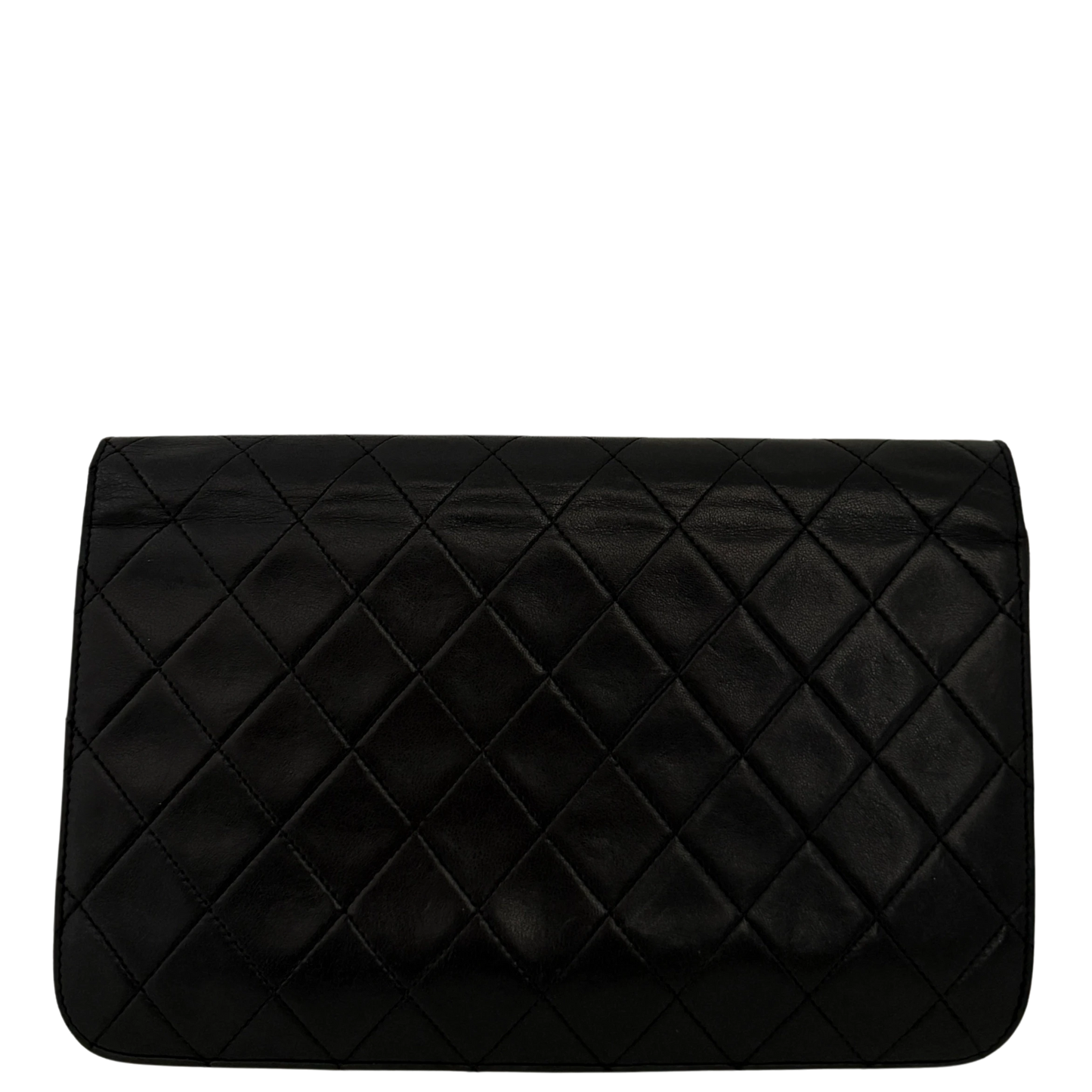 Chanel Timeless Wallet on Chain WOC Lammleder Schwarz / gut Chanel