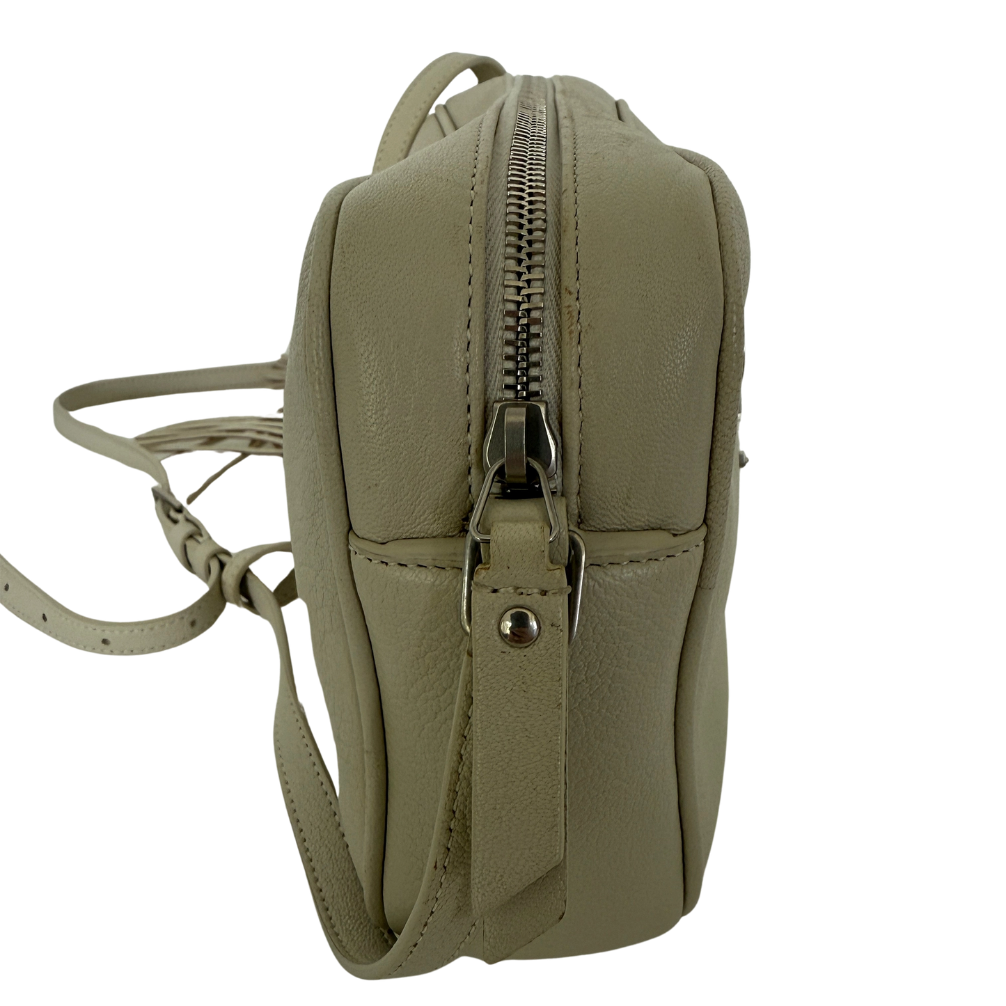 Yves Saint Laurent Lou Camera Tasche Cremeweiß / gut Echtheitscheck