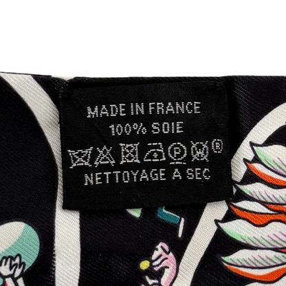 Hermès Twilly Weltausstellung schwarz / neuwertig Hermès