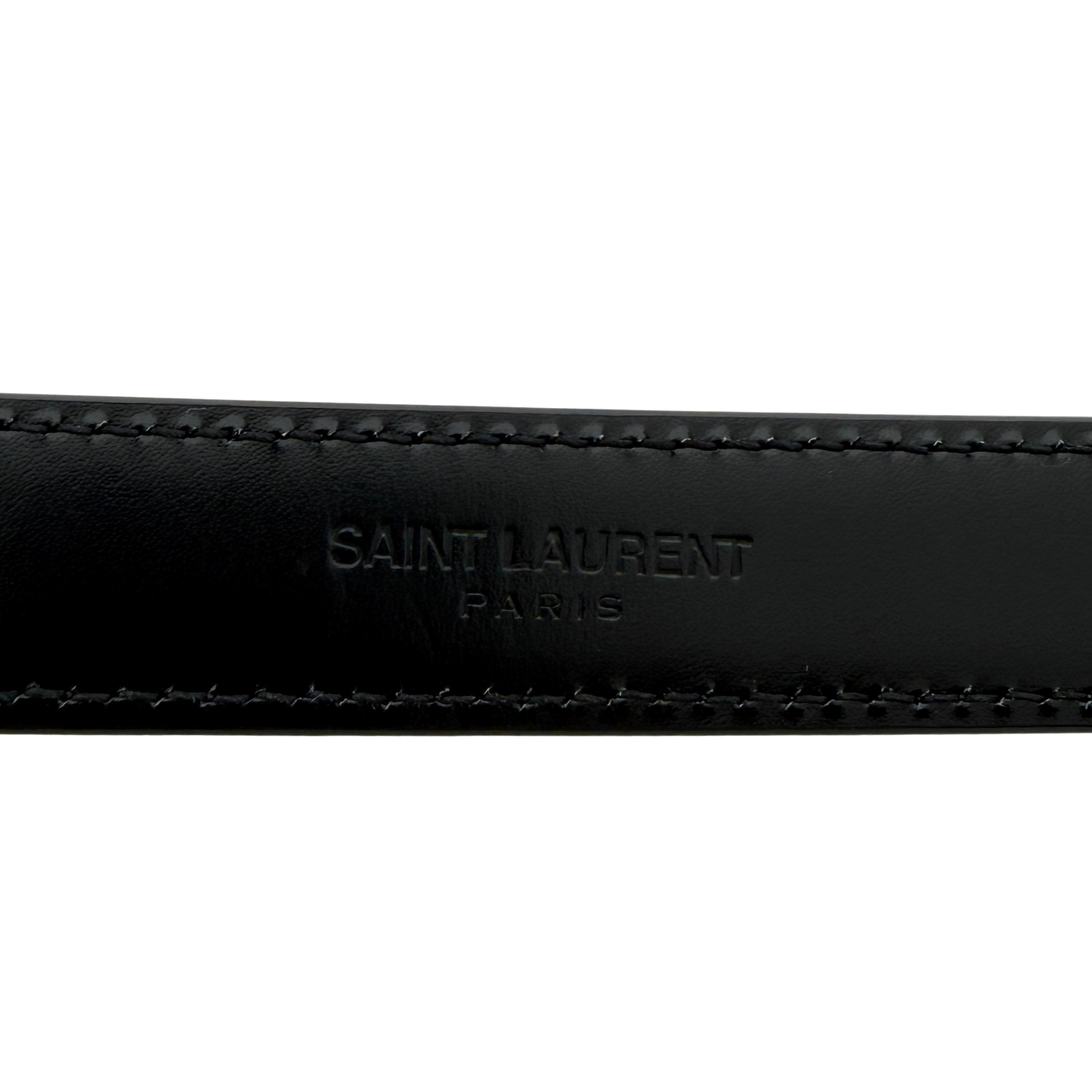 Saint Laurent Western Gürtel Schwarz / sehr gut Saint Laurent