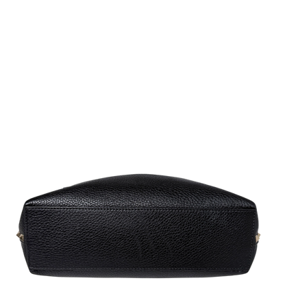 Valentino Garavani Rockstud mit Pochette Handtasche Schwarz / sehr gut Valentino