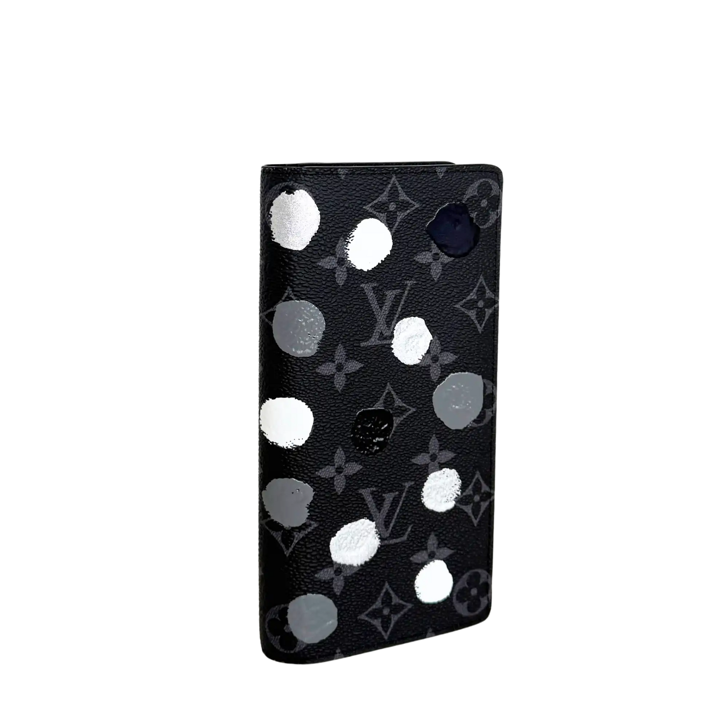 Louis Vuitton x Yayoi Kusama Monogram Eclipse Geldbörse Schwarz M81932 Fullset / neuwertig Louis Vuitton