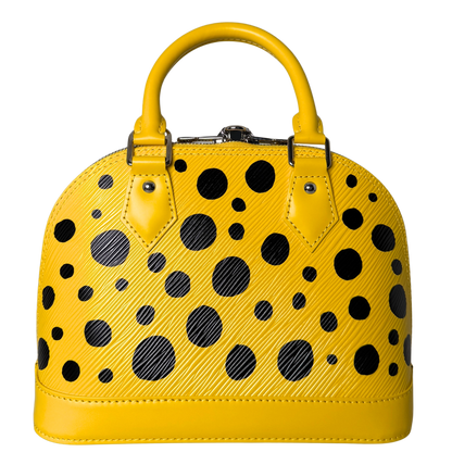 Louis Vuitton x Yayoi Kusama Alma BB Handtasche aus Epi-Leder Gelb M21700 Fullset / neuwertig Louis Vuitton