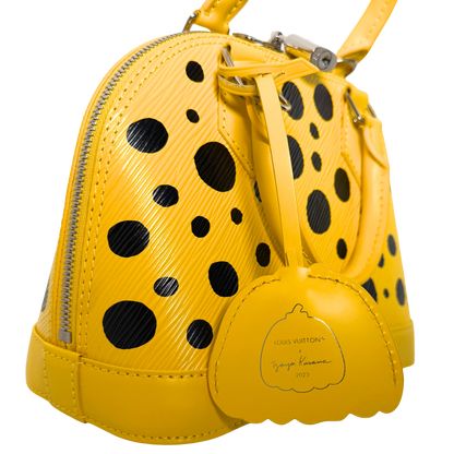 Louis Vuitton x Yayoi Kusama Alma BB Handtasche aus Epi-Leder Gelb M21700 Fullset / neuwertig Louis Vuitton