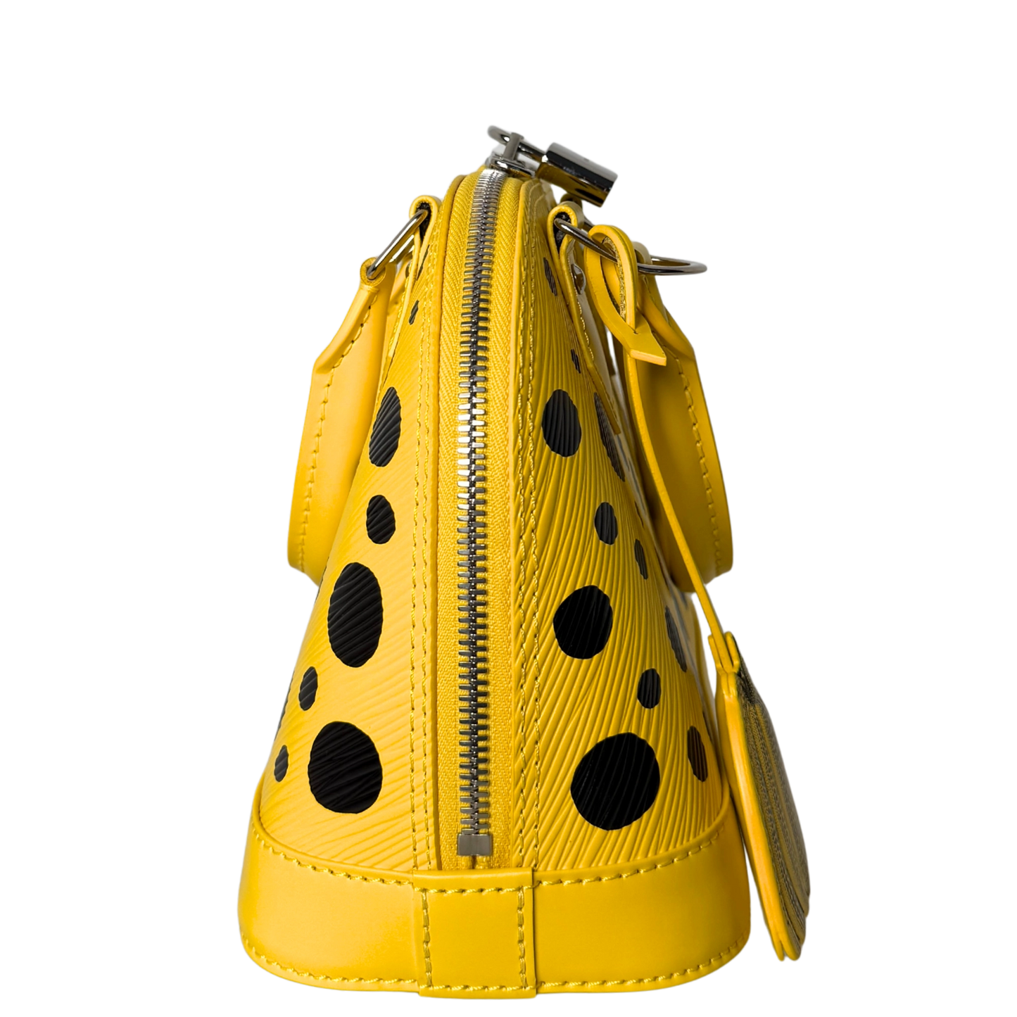 Louis Vuitton x Yayoi Kusama Alma BB Handtasche aus Epi-Leder Gelb M21700 Fullset / neuwertig Louis Vuitton