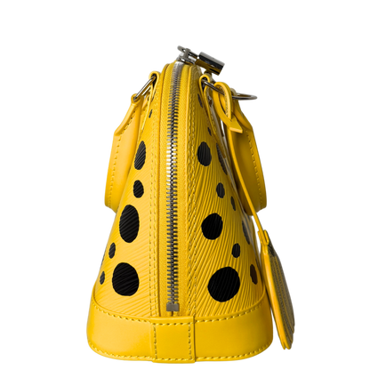 Louis Vuitton x Yayoi Kusama Alma BB Handtasche aus Epi-Leder Gelb M21700 Fullset / neuwertig Louis Vuitton