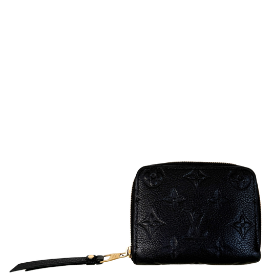 Louis Vuitton Zippy Coin Geldbörse M60574 Schwarz / sehr gut Echtheitscheck