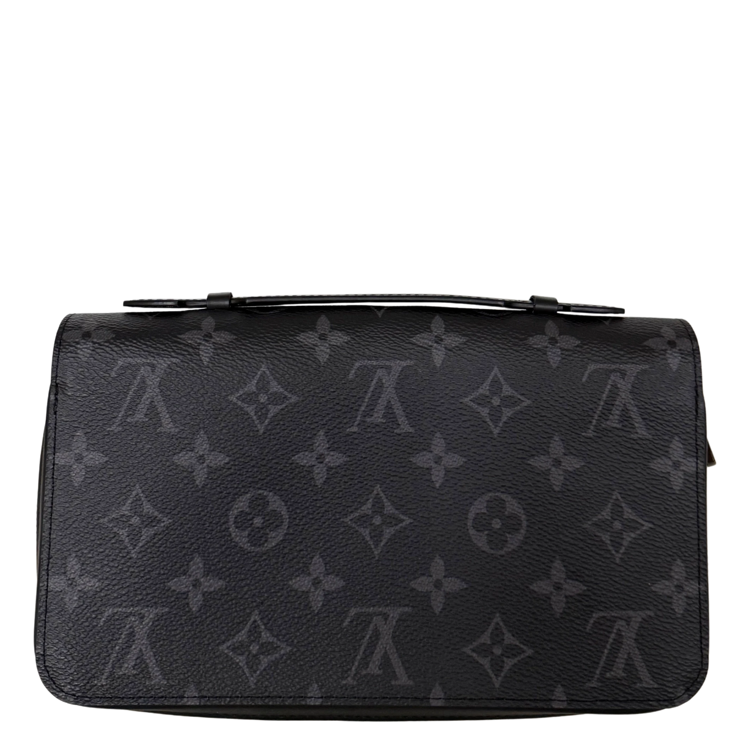 Louis Vuitton Zippy XL Wallet Monogram Eclipse M61698 Schwarz / neuwertig Louis Vuitton