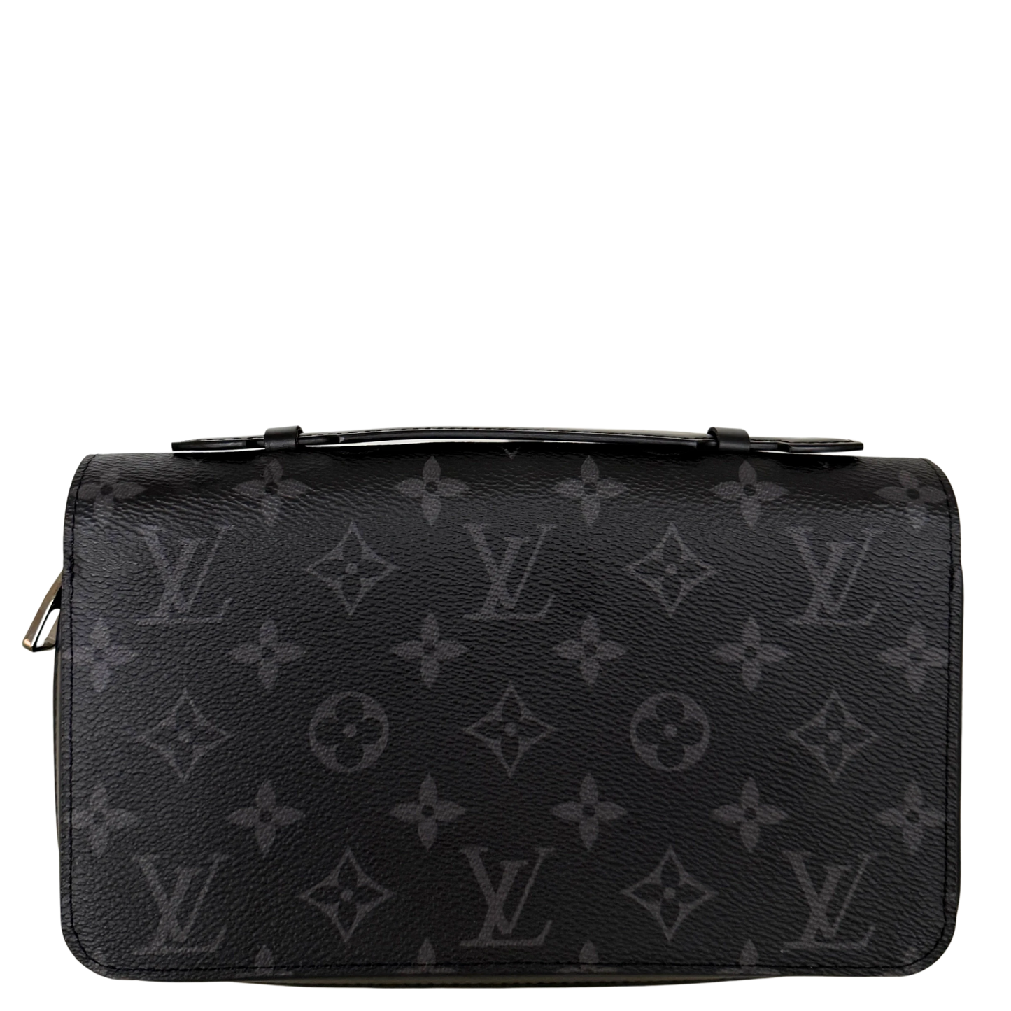 Louis Vuitton Zippy XL Wallet Monogram Eclipse M61698 Schwarz / neuwertig Louis Vuitton