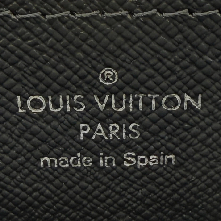 Louis Vuitton Zippy XL Wallet Monogram Eclipse M61698 Schwarz / neuwertig Louis Vuitton