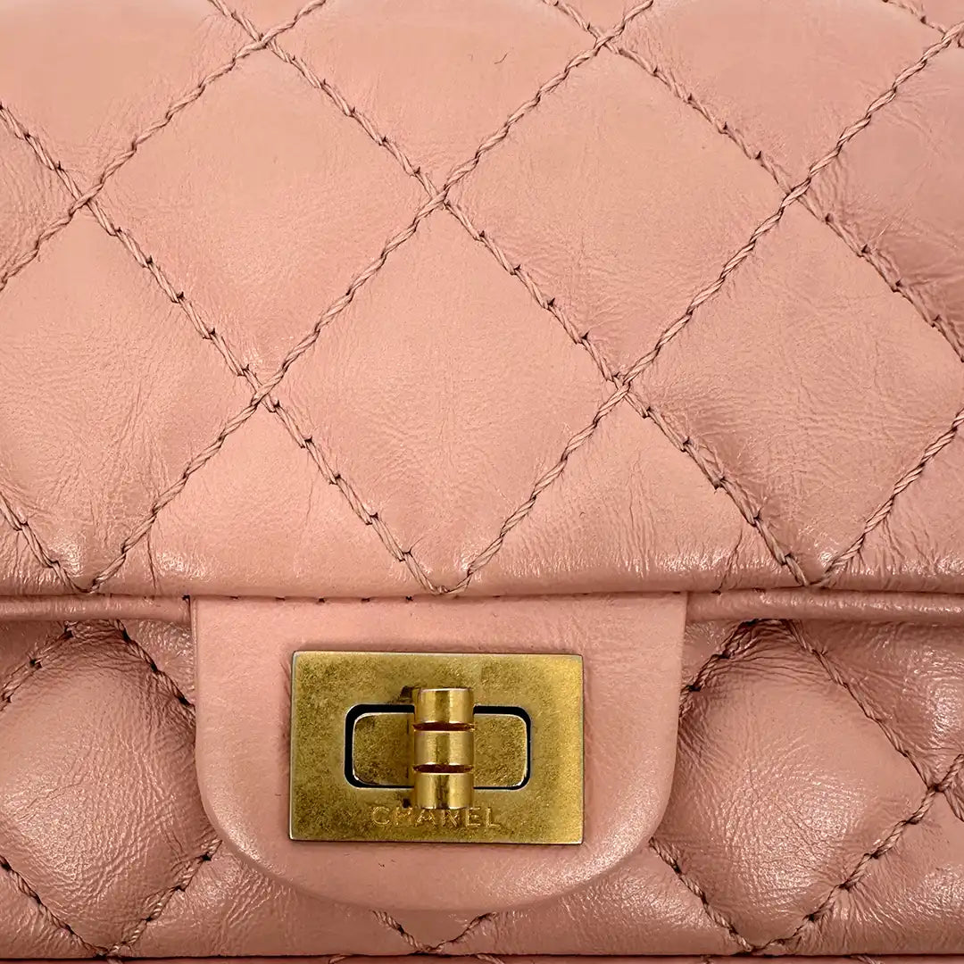 Chanel 2.55 Reissue Beltbag Rose goldene Hardware Fullset / sehr gut