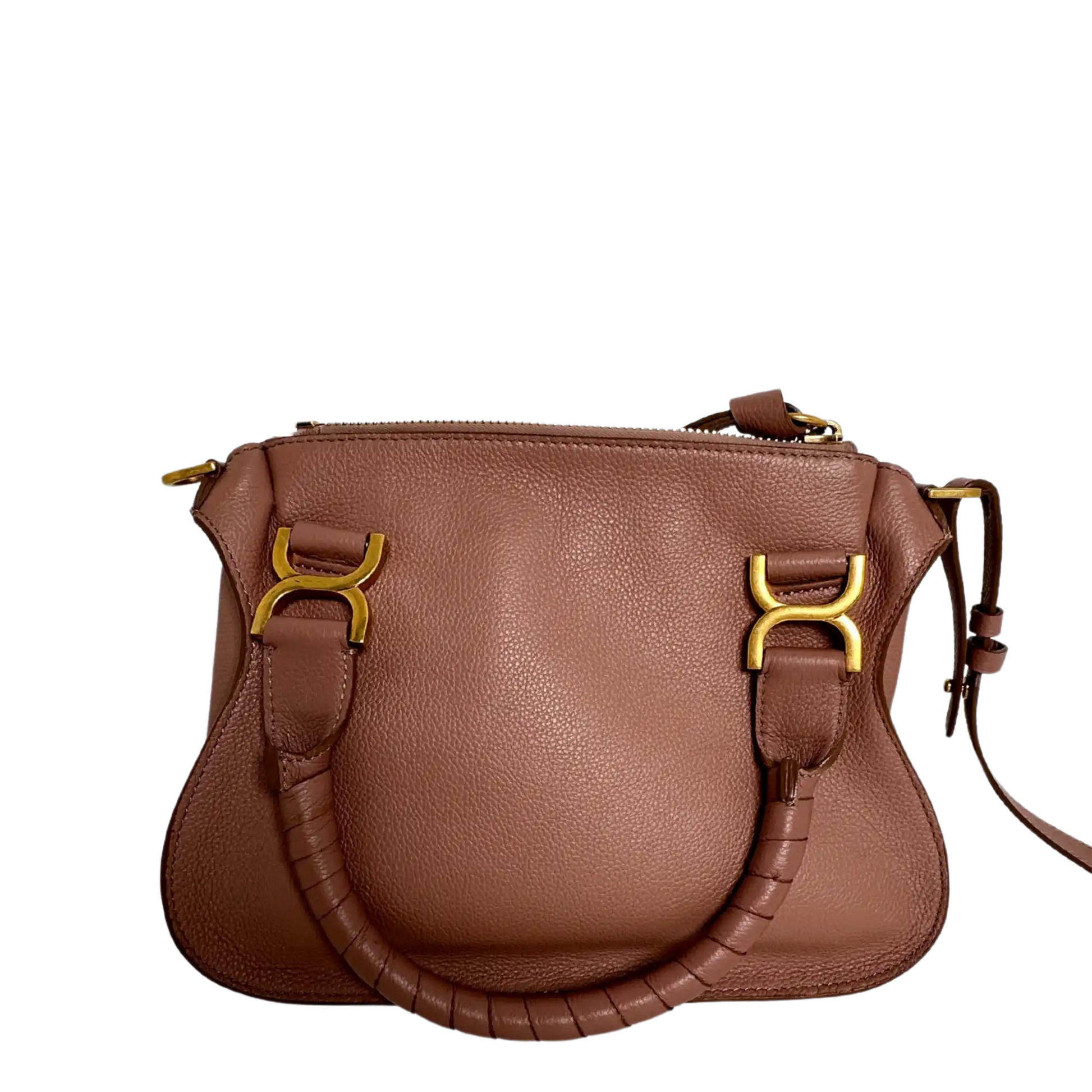 Chloé Marcie Small Handtasche Woodrose Leder / neuwertig Chloé