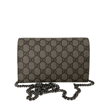 Gucci Dionysus GG Supreme  Wallet on Chain / neuwertig Gucci