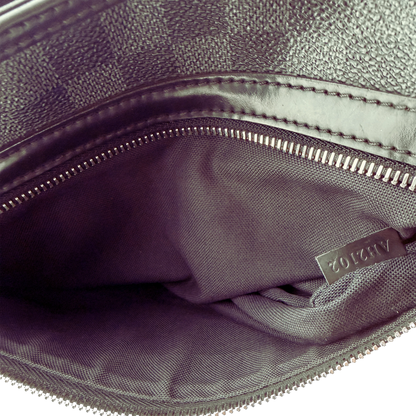 Louis Vuitton Thomas Damier Graphite Canvas Messenger Bag / gut Louis Vuitton