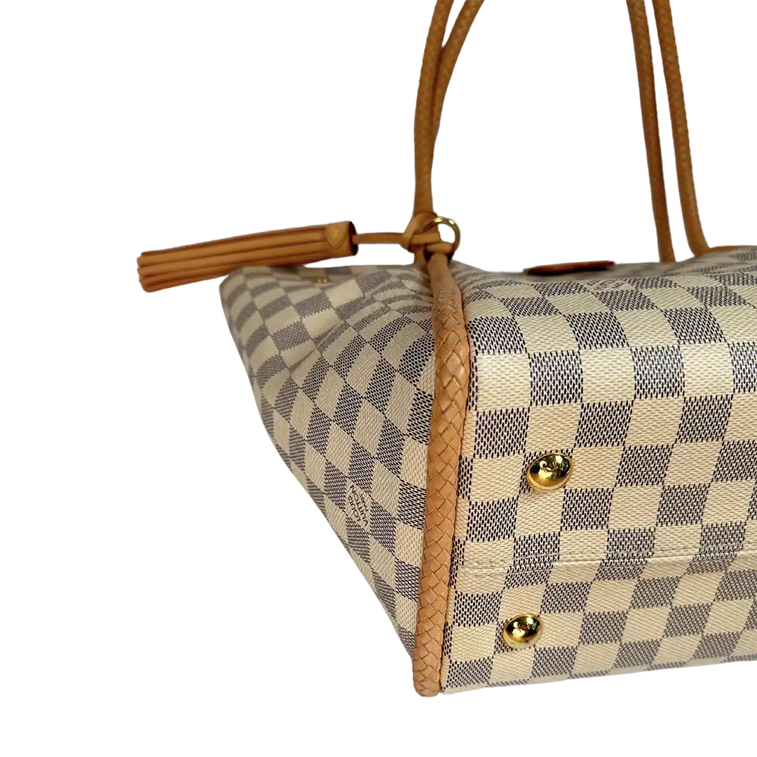 Louis Vuitton Propriano Damier Azur Fullset / sehr gut Echtheitscheck