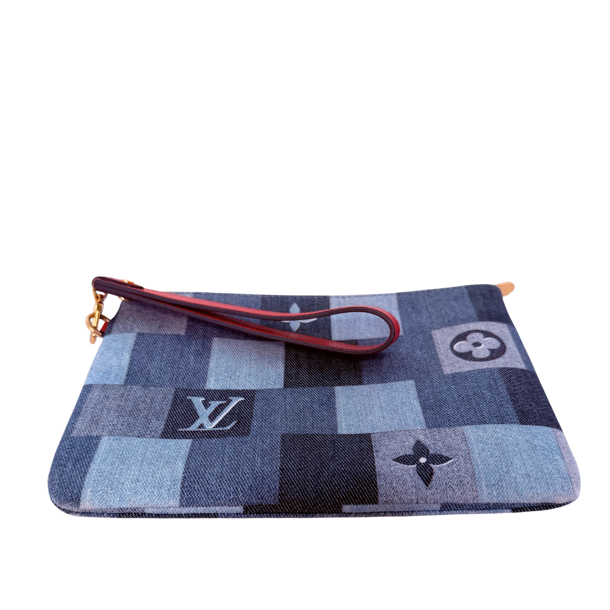 Louis Vuitton City Pouch Denim M68761 / sehr gut Louis Vuitton