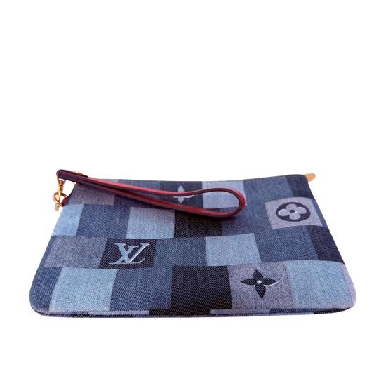 Louis Vuitton City Pouch Denim M68761 / sehr gut Louis Vuitton