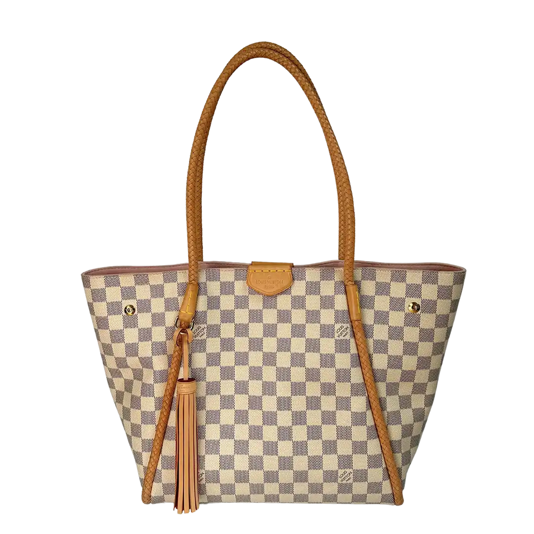 Louis Vuitton Propriano Damier Azur Fullset / sehr gut Echtheitscheck