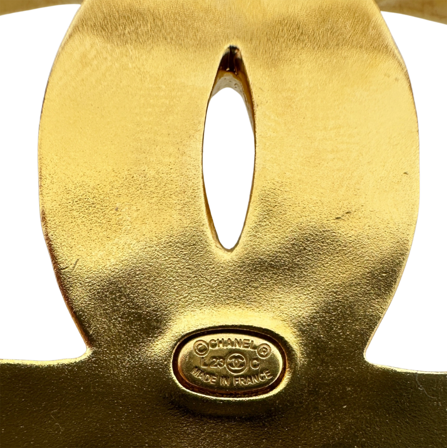 Chanel CC Brosche Gold/Orange/Pink - Limitierte Edition / Neuwertig Chanel