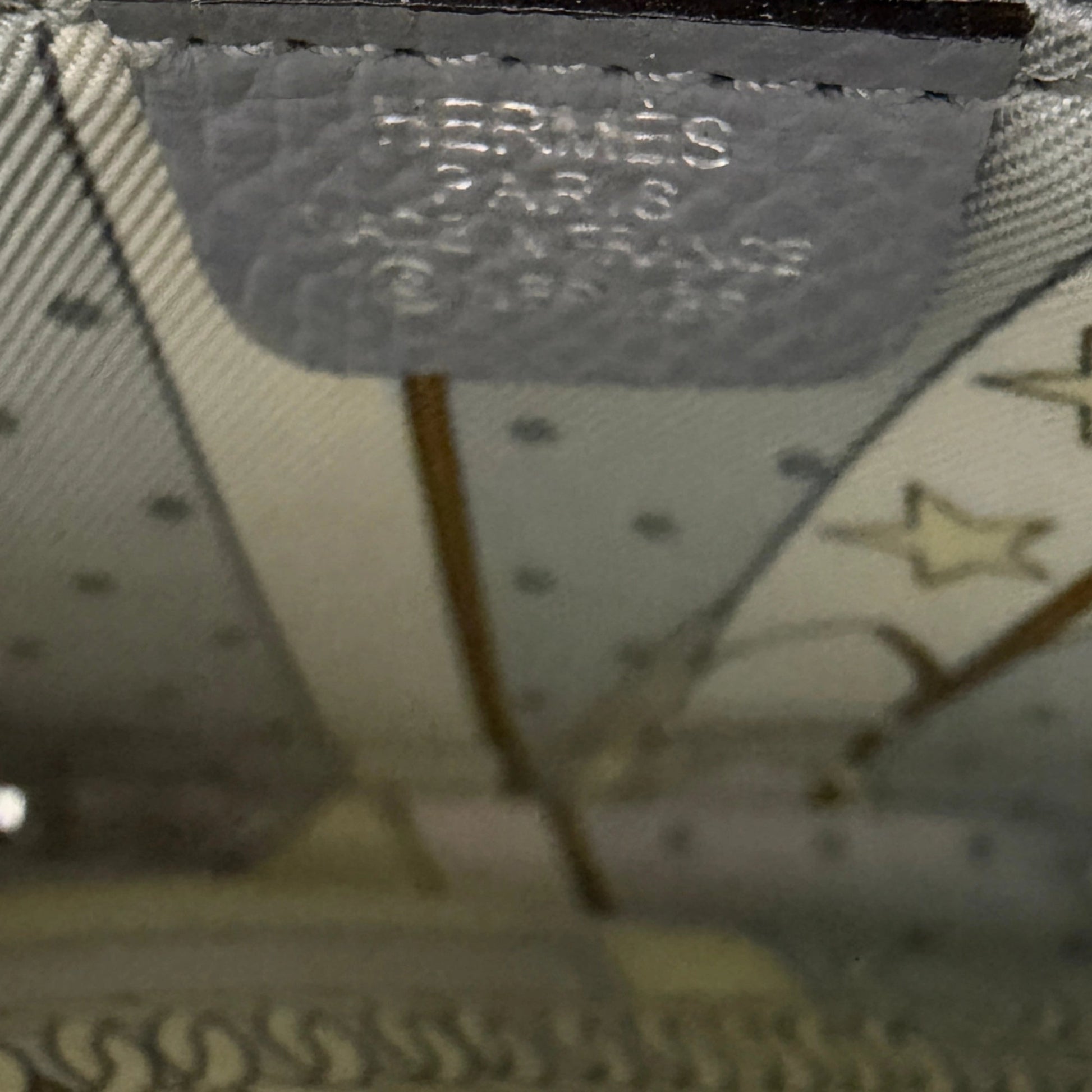 Hermès Portemonnaie Silk'In Kalbsleder / neuwertig Hermès