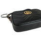 Gucci GG Marmont schwarz Leder Small / neuwertig Gucci